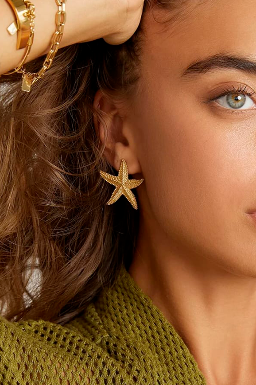 ✨ Aretes Estrella de Mar