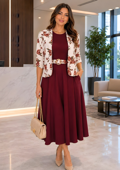 Vestido Leonor (Dos piezas)