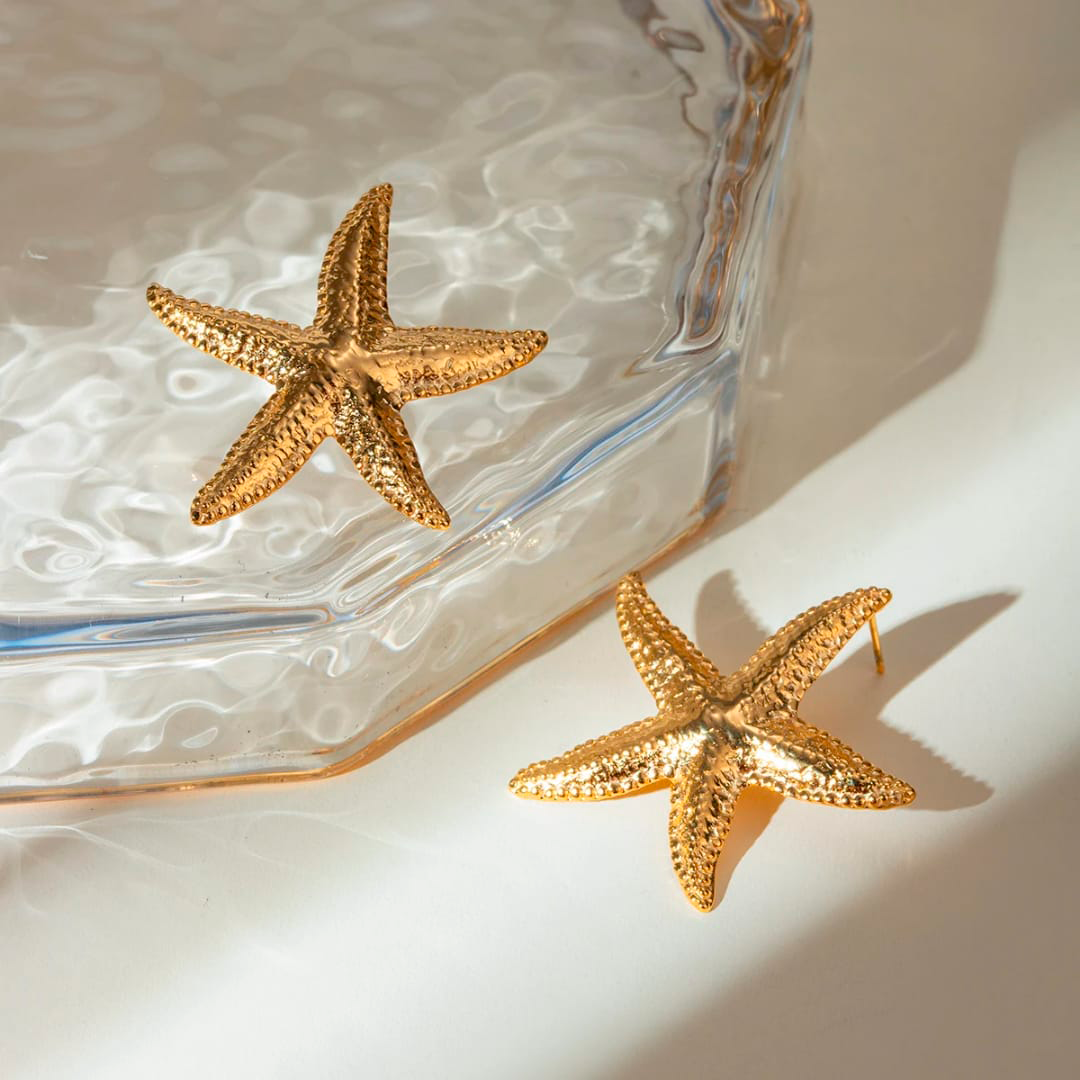 ✨ Aretes Estrella de Mar
