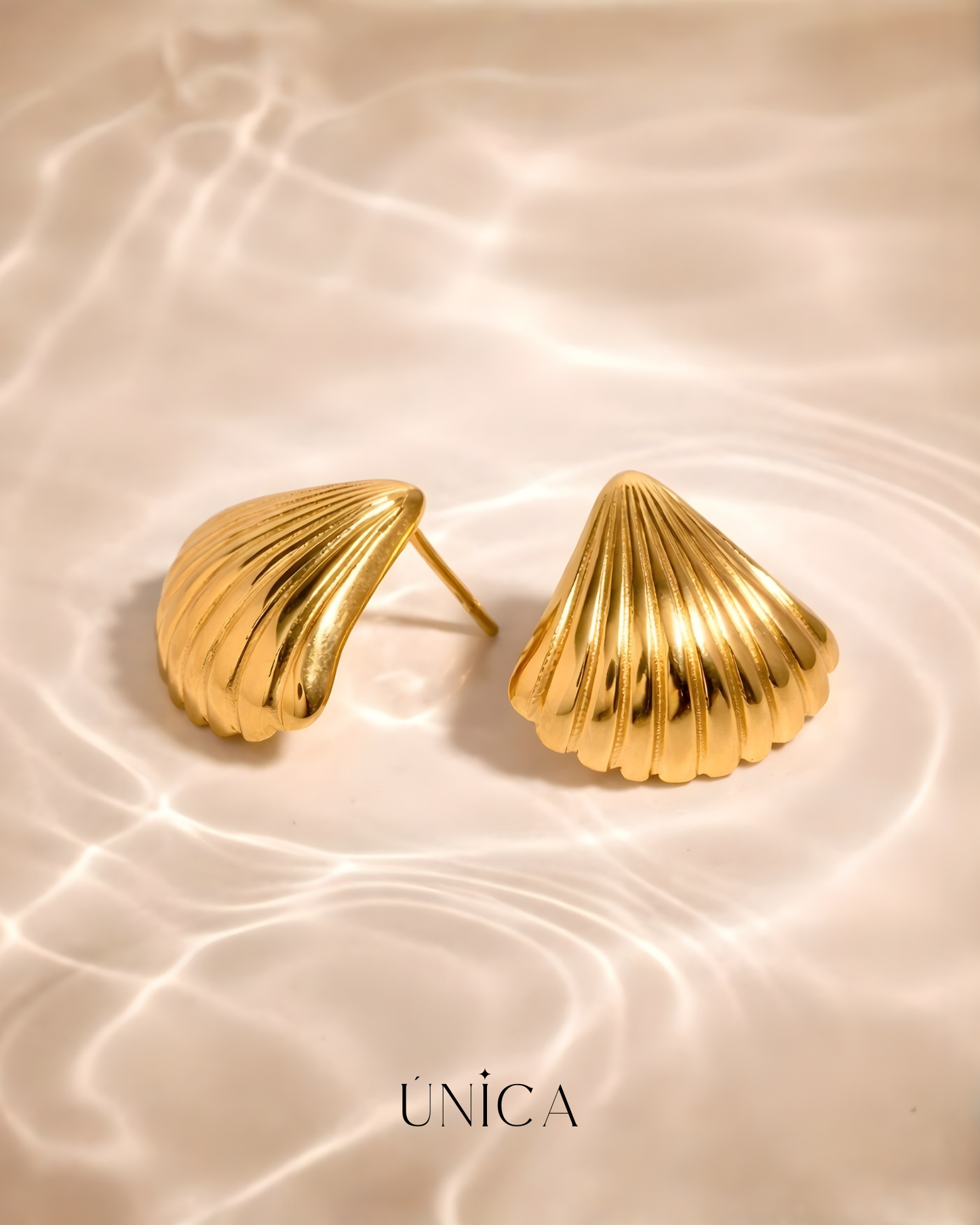 🌊 Aretes Conchita