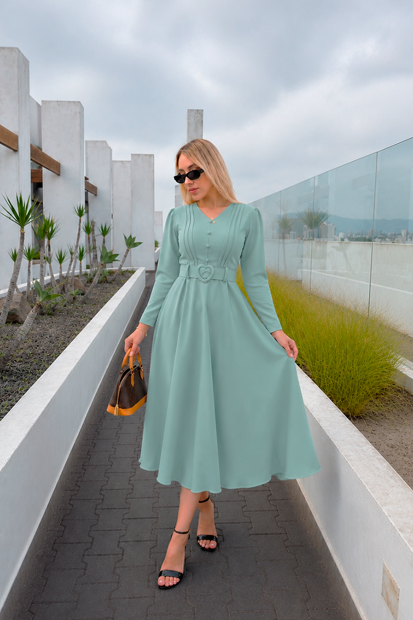 Vestido Estrella (Hebilla dorada)
